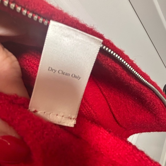 Coldwater Creek Vibrant Red Zip-Up Sweater Vest - Picture 4 of 9